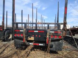 1997 Valley Tri-Axle Log Trailer