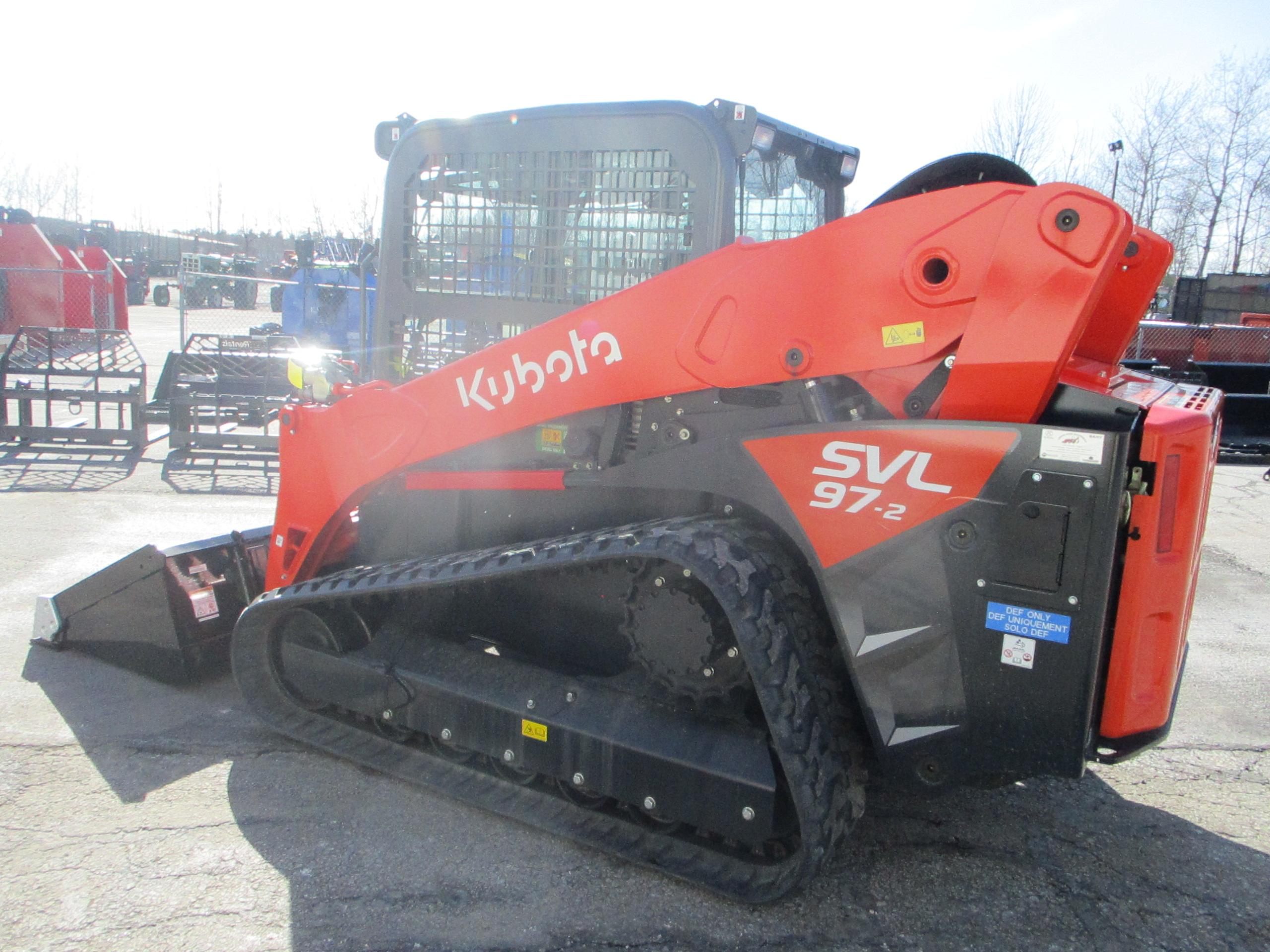 2024 Kubota SVL97-2 HFC Track Skid Steer