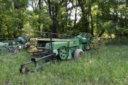 John Deere 346 wire baler w/kicker