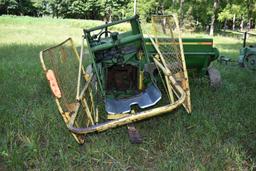 John Deere 346 wire baler w/kicker