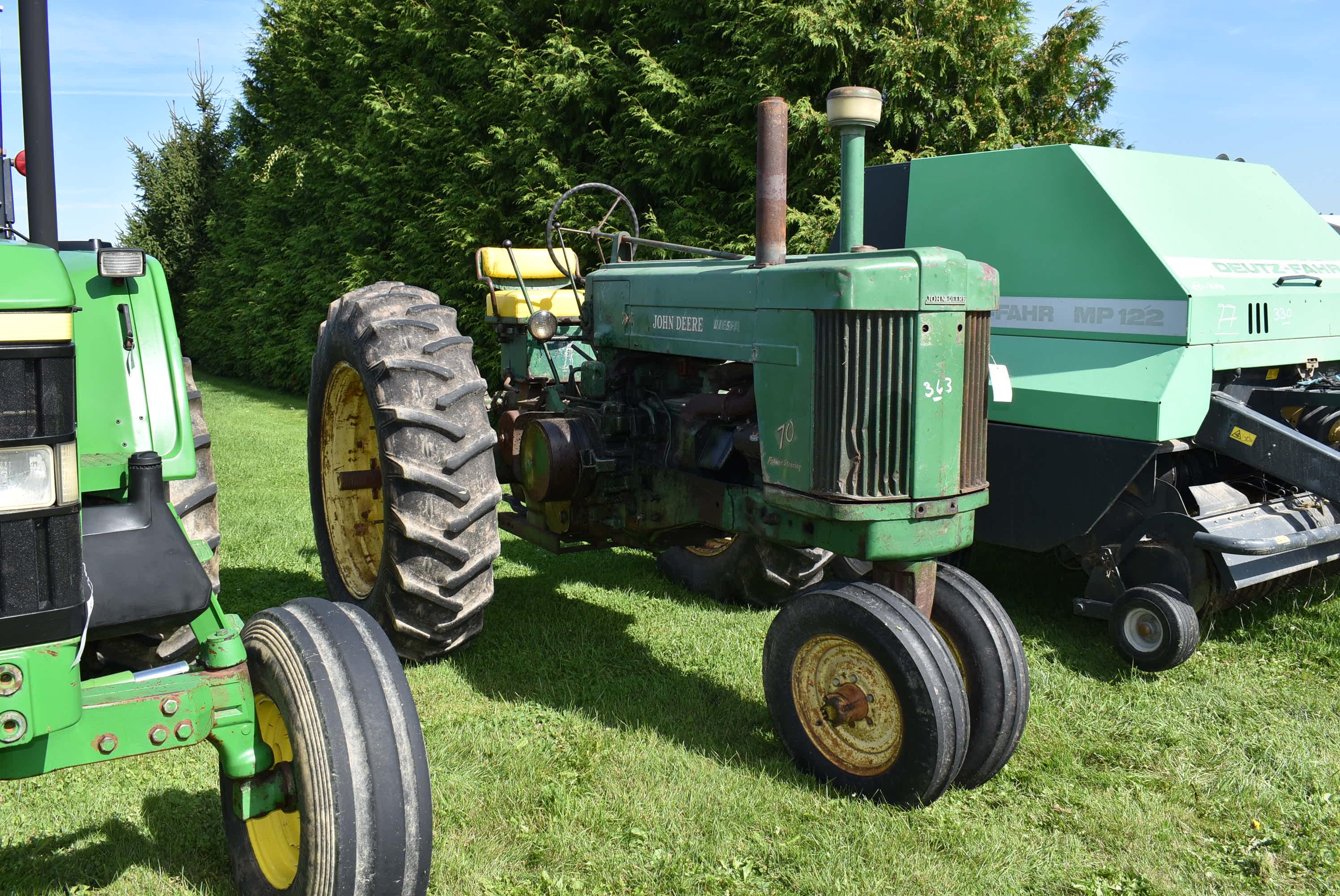 John Deere 70 Deisel, Power Steering