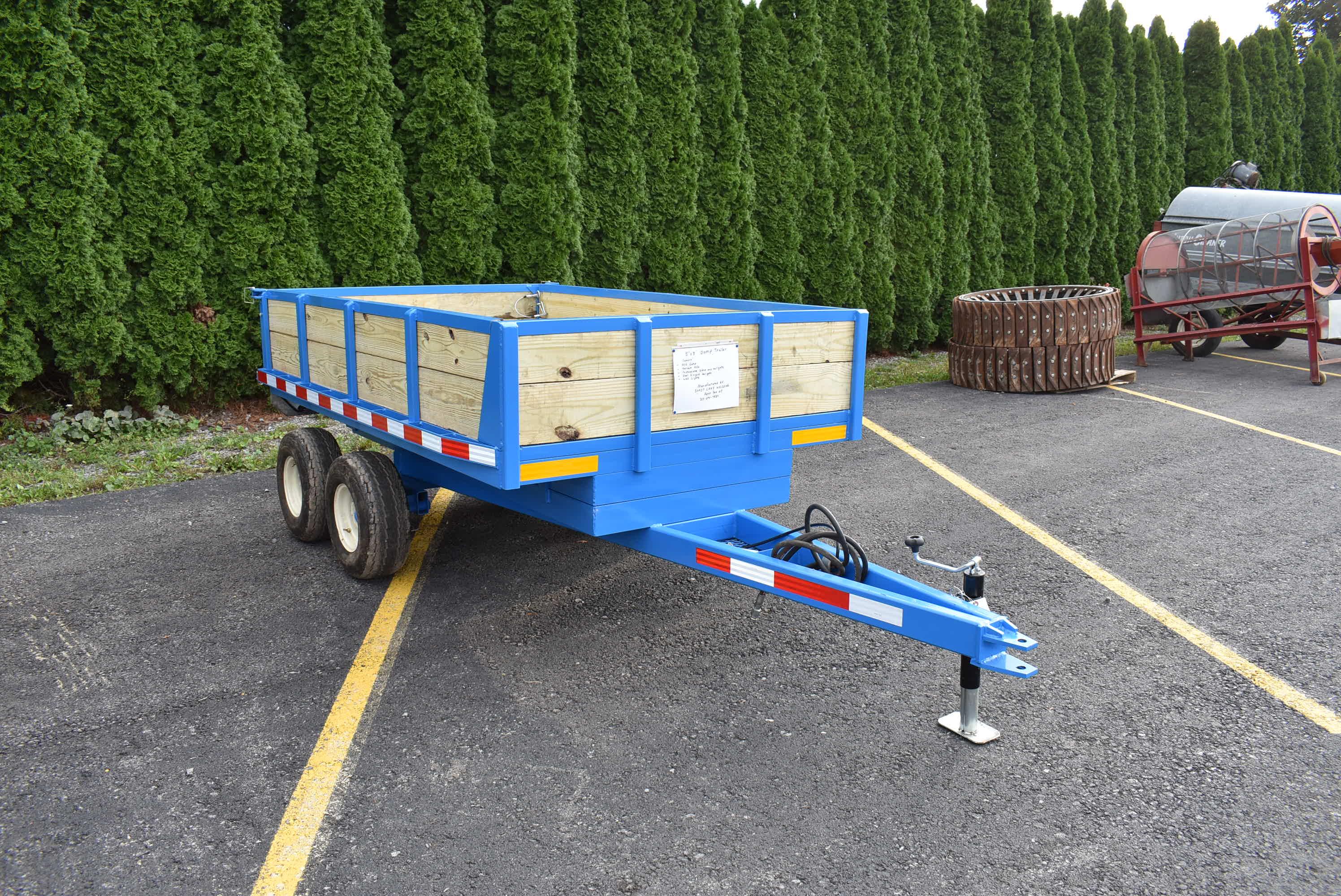 5'x8' Dump Trailer, New