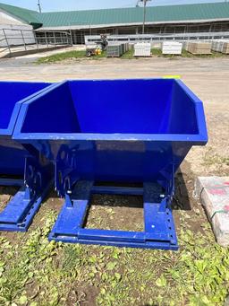 Pallet Fork Dumping Hopper