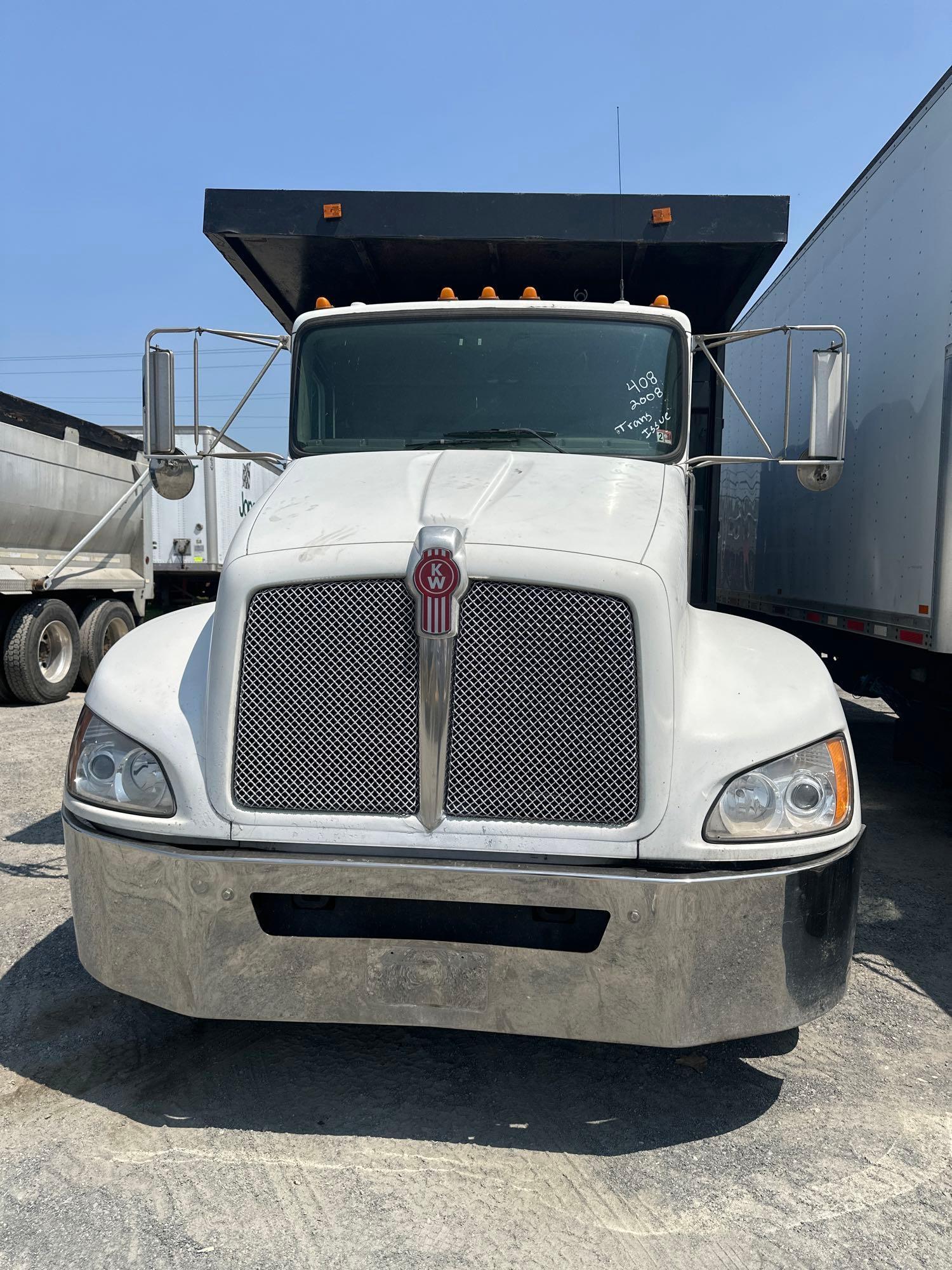 2008 Kenworth Landscapers Dump, **TRANSMISSION ISSUES**, Paccar Motor - Diesel, Automatic, Air
