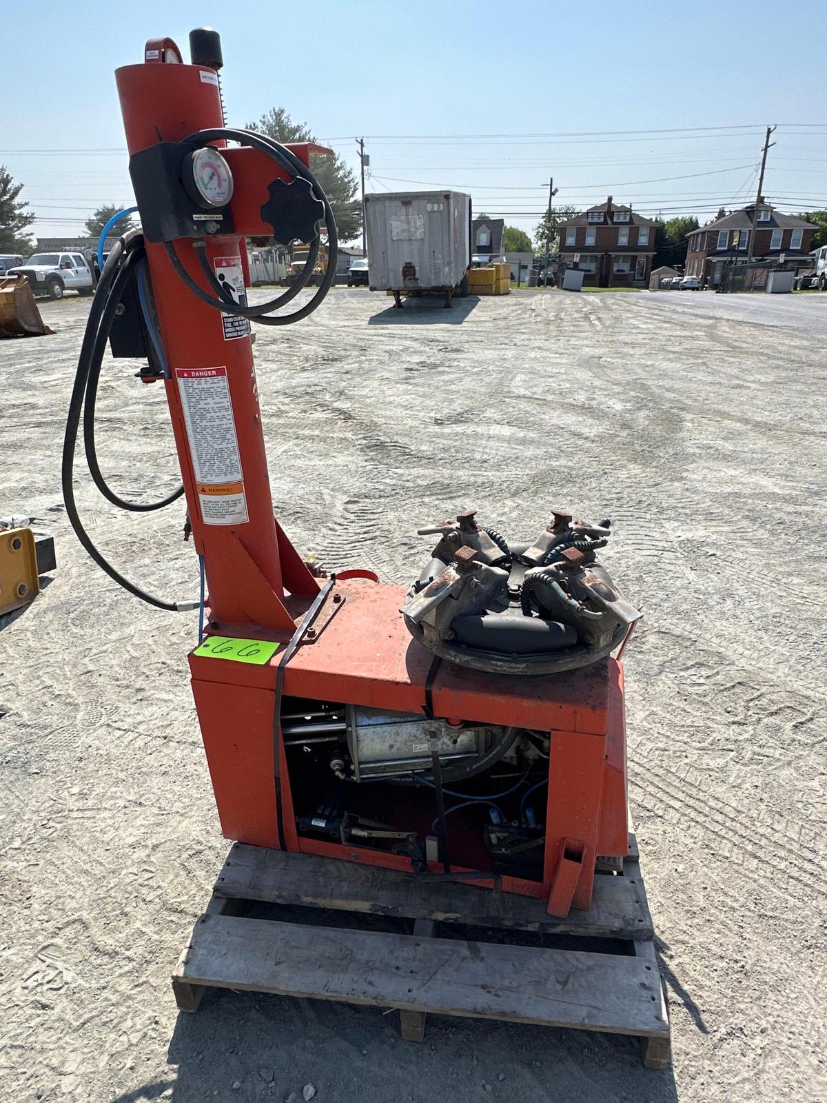 Accu-turn Tire Changing Machine