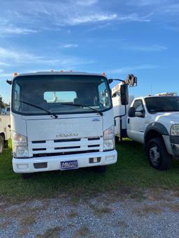 2012 Isuzu Lawn/Sprayer Truck, DSL, Automatic, Underbody Liquid Tanks, 4 Hose Reels, Built In Pump,