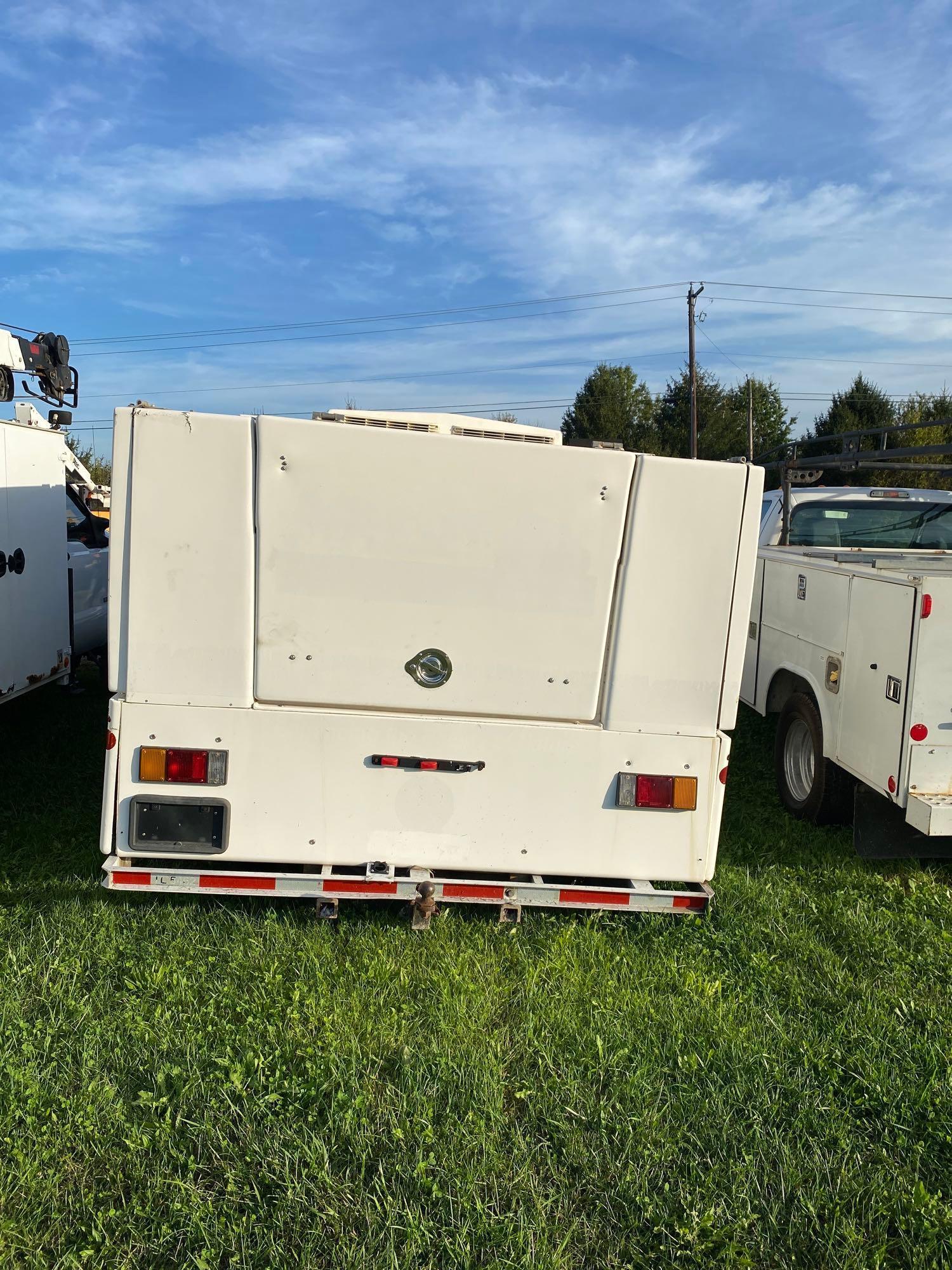2012 Isuzu Lawn/Sprayer Truck, DSL, Automatic, Underbody Liquid Tanks, 4 Hose Reels, Built In Pump,