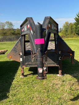 2008 Load-Max 40' Gooseneck Trailer, Tandem Axle, Storage Box, Rub Rails, VIN: 5LBGF402581013202