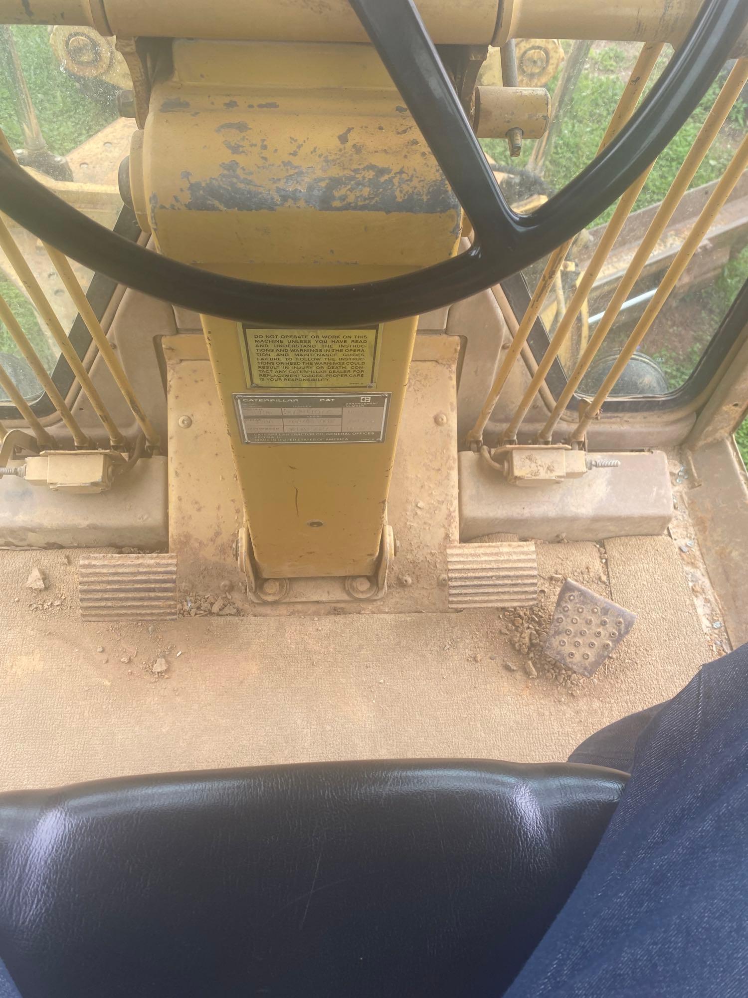 CAT 140G, Cab, 6 speed, 14' Blade, Rear Ripper, SN: 72V11077, Hours: 14121