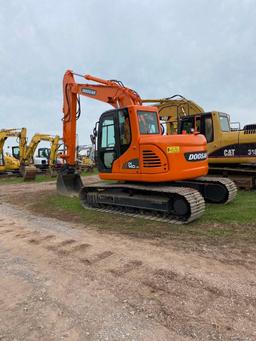 Doosan DX140 CR, Cab, Heat, AC, Plumbed, Coupler, GP Bucket, SN: 005772, Hours: 4931
