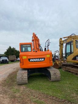 Doosan DX140 CR, Cab, Heat, AC, Plumbed, Coupler, GP Bucket, SN: 005772, Hours: 4931