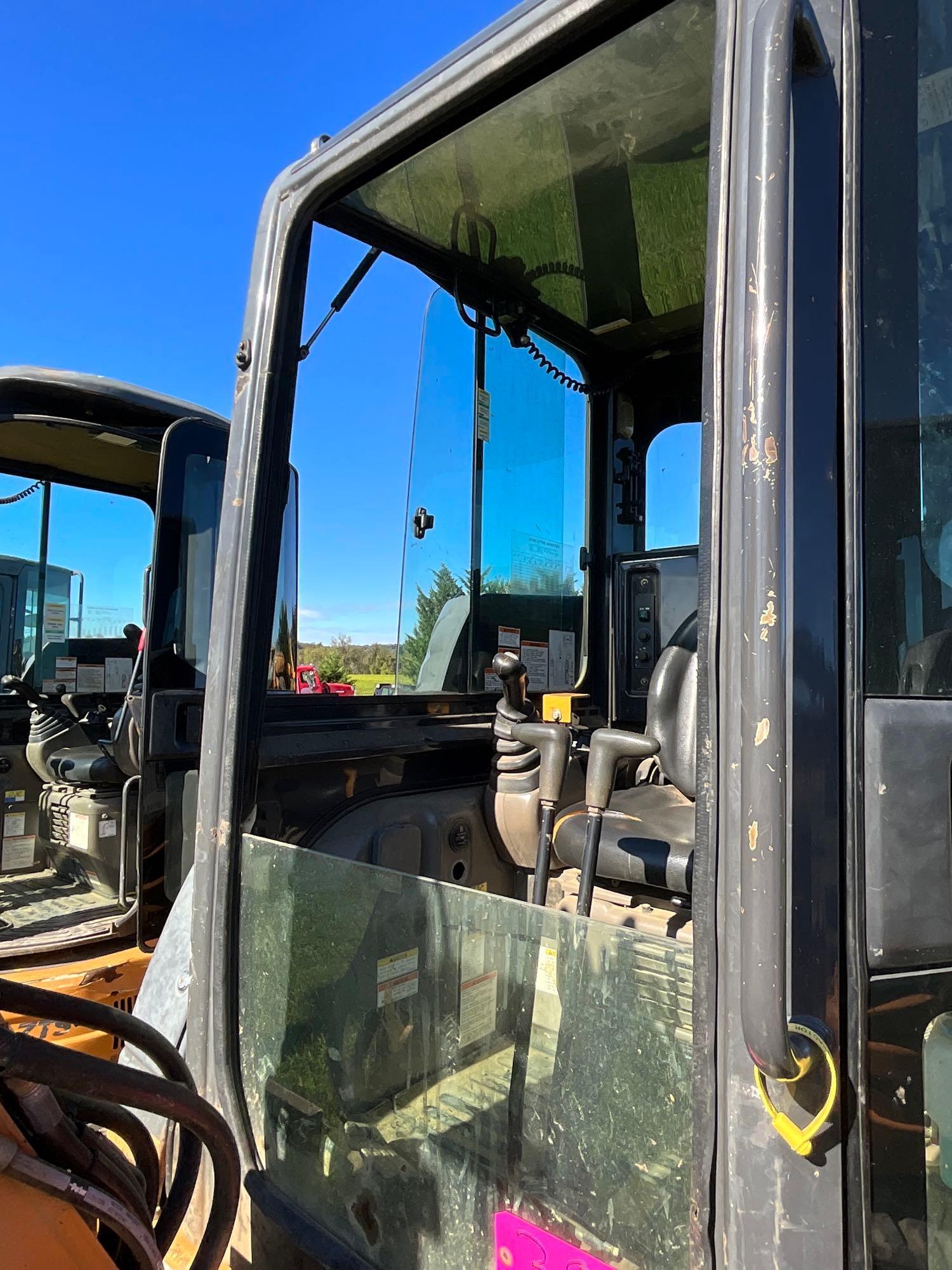 Case CX36B, Cab, Heat, AC, Leveling Blade, GP Bucket, Plumbed, SN: N63475, Hours: 2876