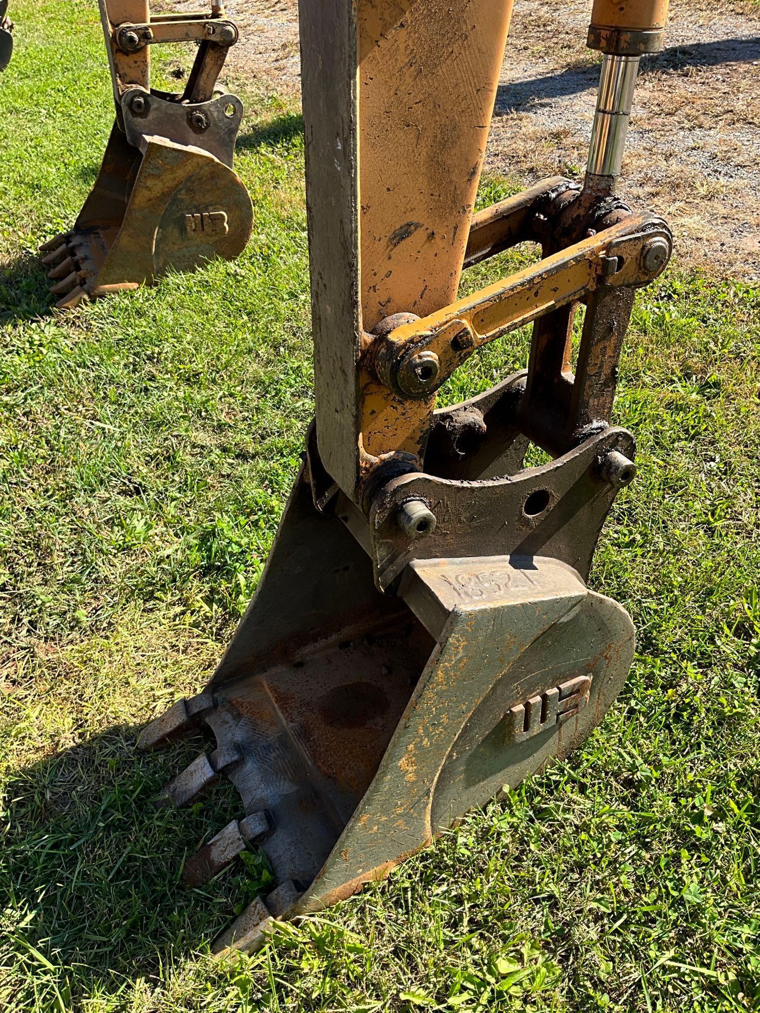 Case CX36B, Cab, Heat, AC, Leveling Blade, GP Bucket, Plumbed, SN: N63475, Hours: 2876