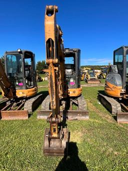 Case CX36B, Cab, Heat, AC, Leveling Blade, GP Bucket, Plumbed, SN: N63475, Hours: 2876