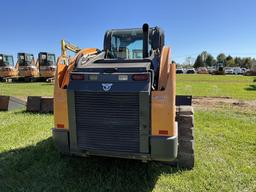Case TV450, Cab, Heat, AC, Hyd Quick Attach, Aux Hyd, Rubber Tracks, 84" GP Bucket, ISO/H Controls,