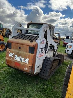 Bobcat T190 Track Steer, Rops, Rubber Tracks, GP Bucket, Quick Attach, Aux Hyd, SN: 313280, Hours: