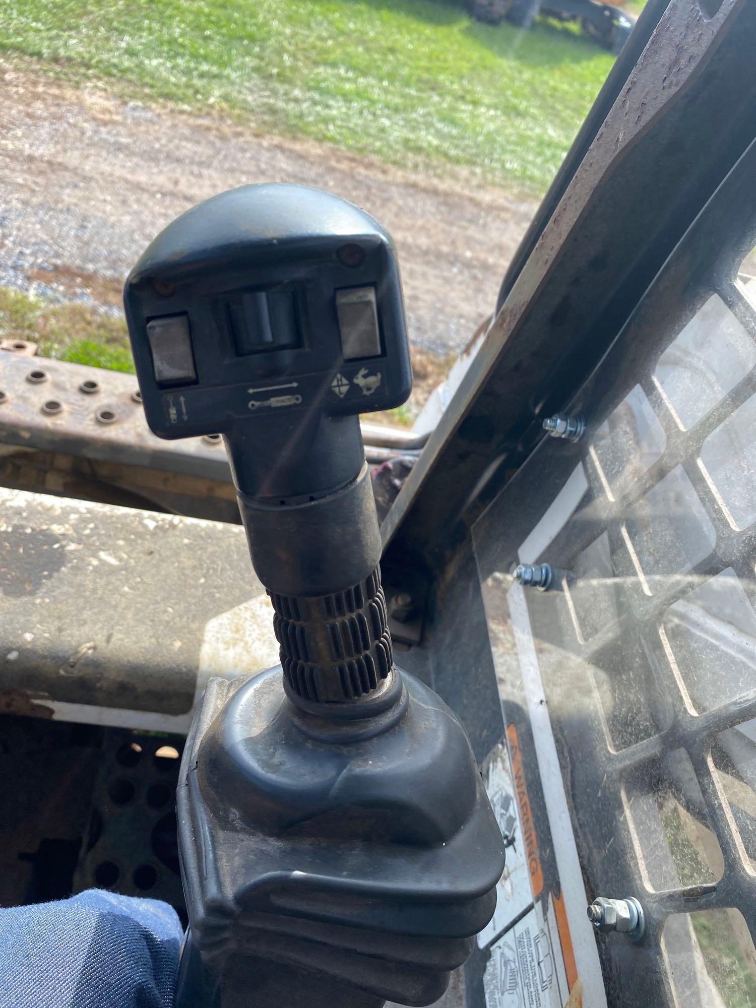 Bobcat T190 Track Steer, Rops, Rubber Tracks, GP Bucket, Quick Attach, Aux Hyd, SN: 313280, Hours: