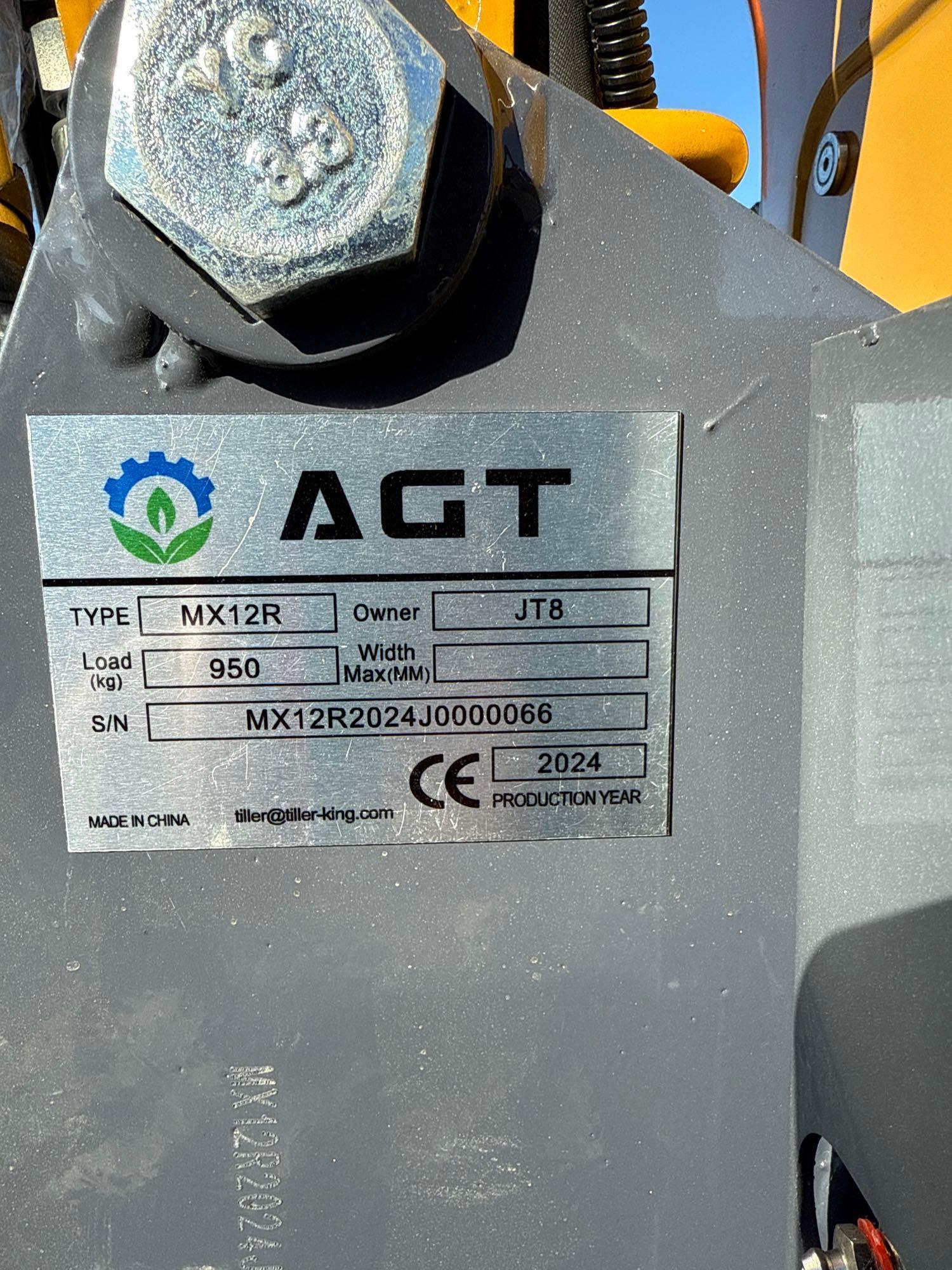 AGT MX12R Mini Excavator