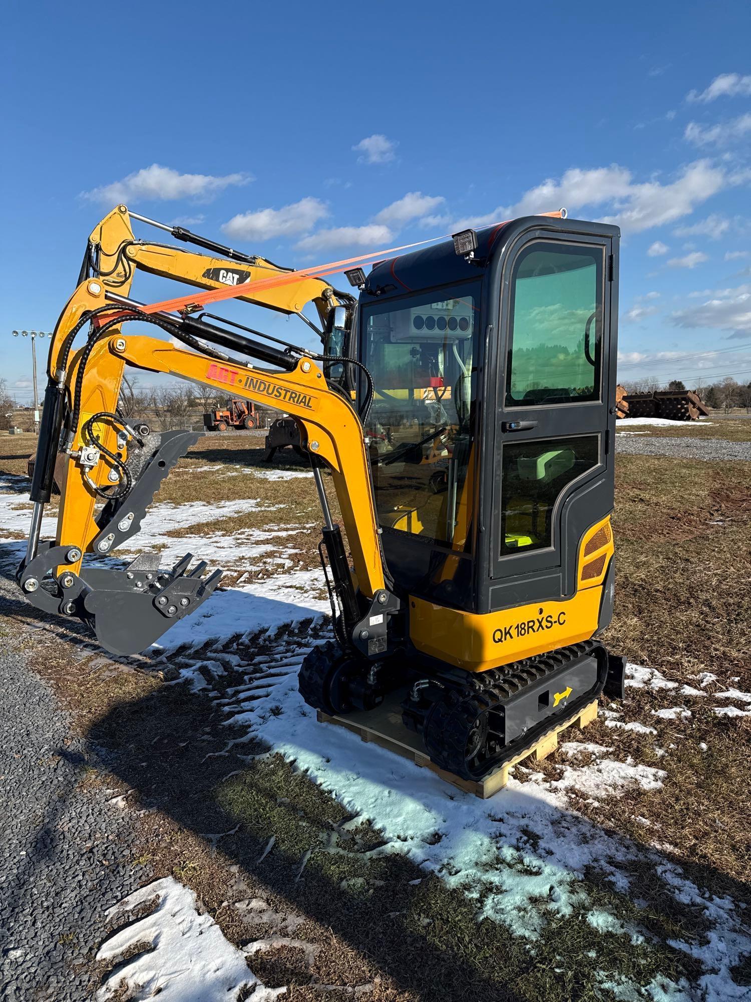 AGT QK18RXS-C Mini Excavator