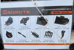 AGT Set of 9 Attachment's