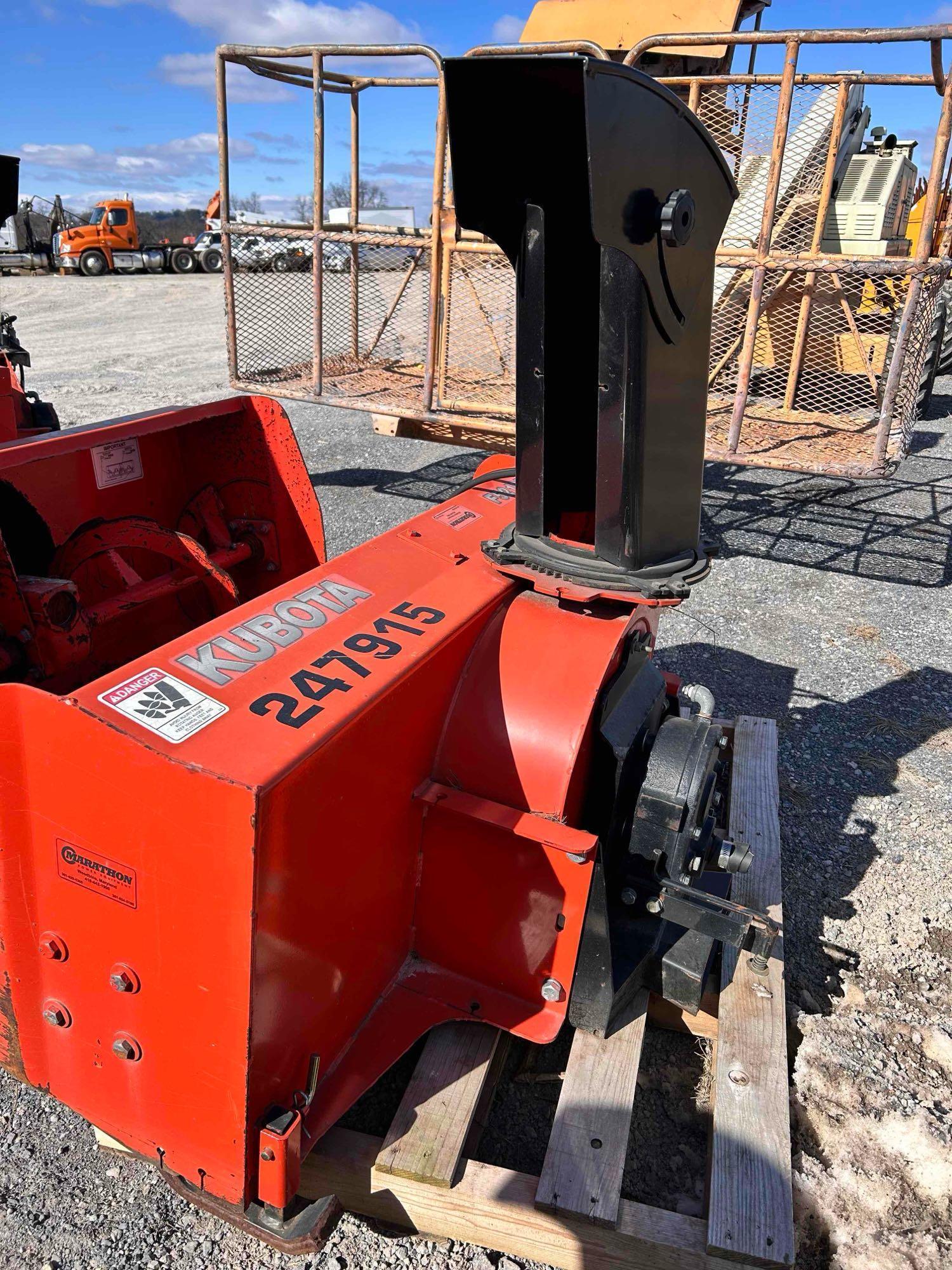 Kubota F5210B Snow Blower