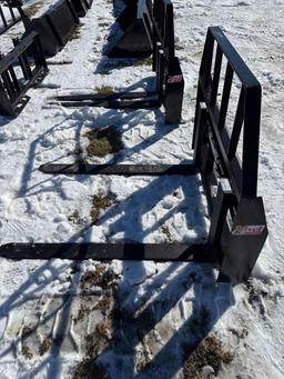 NEW KIVEL 48 PALLET FORK ATTACHMENTS 3500LBS