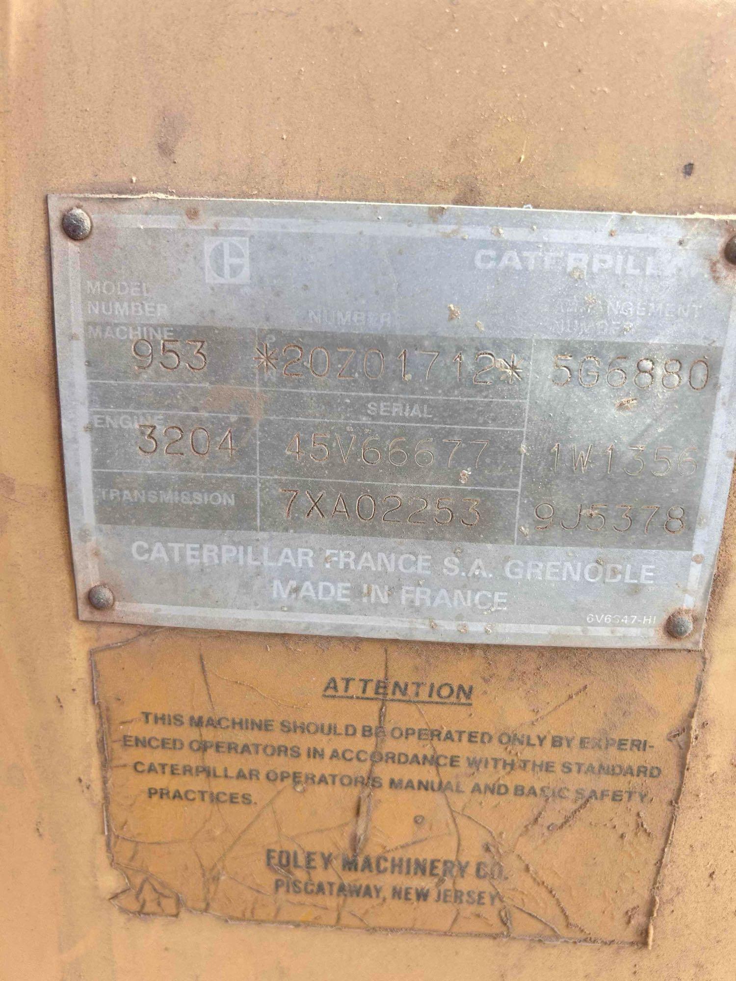 CAT 953