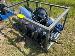 Heavy Duty Skid Steer Auger ECAG W/ 6", 12", and 14" Bits