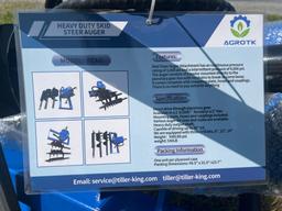 Heavy Duty Skid Steer Auger ECAG W/ 6", 12", and 14" Bits
