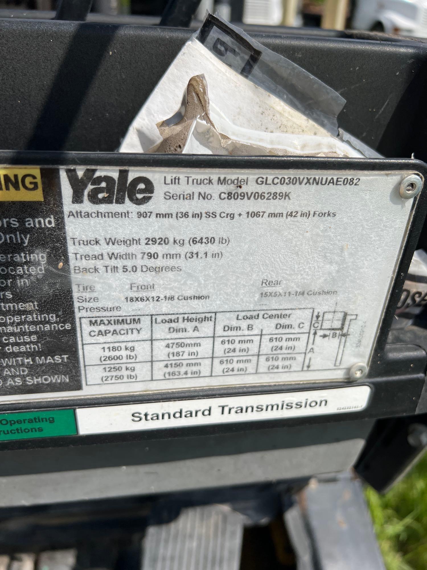 Yale Veracito 30VX Forklift