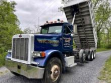 1989 Peterbilt 357 4 Axle Dump