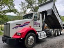 2014 Kenworth T800 4 Axle Dump