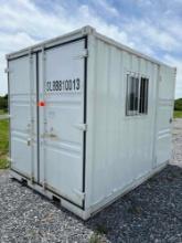 7x11'9 Portable Office Container W/ Side Door