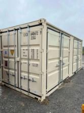 UNUSED 8'x20' Sea Container W/ Side Doors