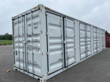 40' High Cube Four Multi Doors Container