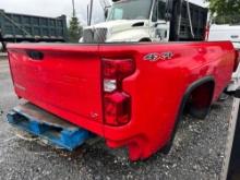 Chevy Silverado LT Red Truck Bed