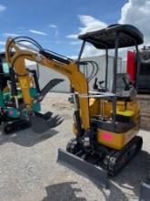 AGT Industrial QK18R-C Mini Excavator