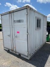7x11'9 Portable Office Container W/ Side Door