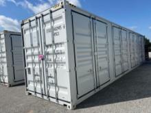 40' High Cube Four Multi Doors Container