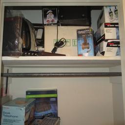 Contents of Closet - Electronics etc. - See Photo