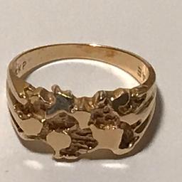 14K Gold Ring Size 6