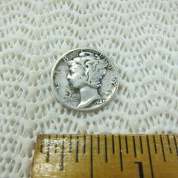 Mercury Silver Dime 1940