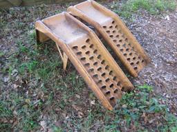 Pair of Automotive Service Ramps