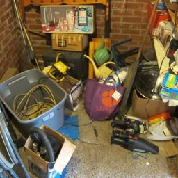 Contents of Carport Closet