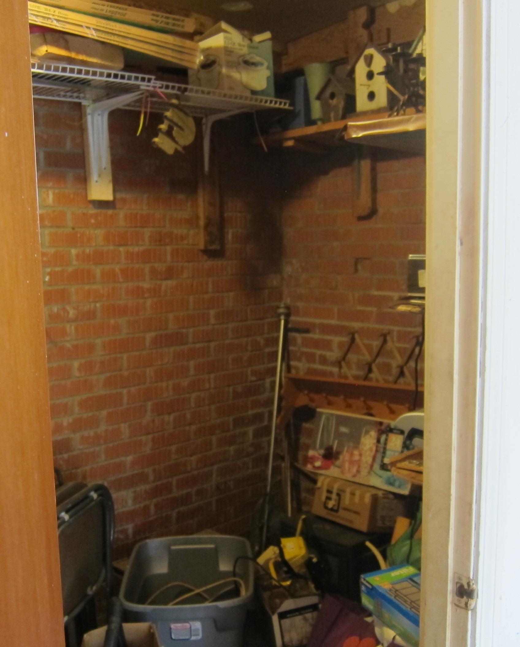 Contents of Carport Closet