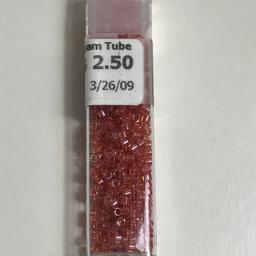 Lot of Spkl Salmon Lined Topaz: Sparkling DK AM Lined Crystal Beads