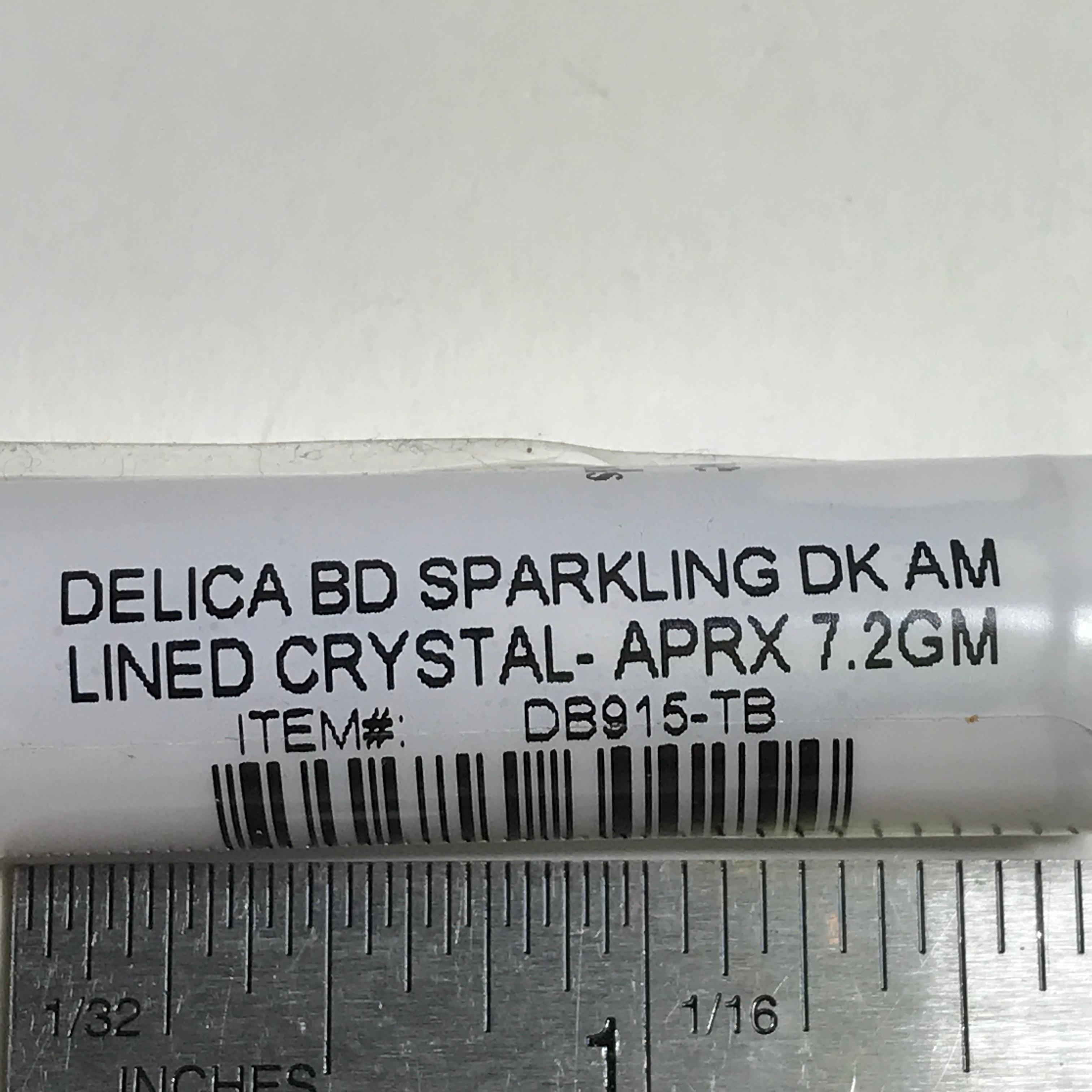 Lot of Spkl Salmon Lined Topaz: Sparkling DK AM Lined Crystal Beads