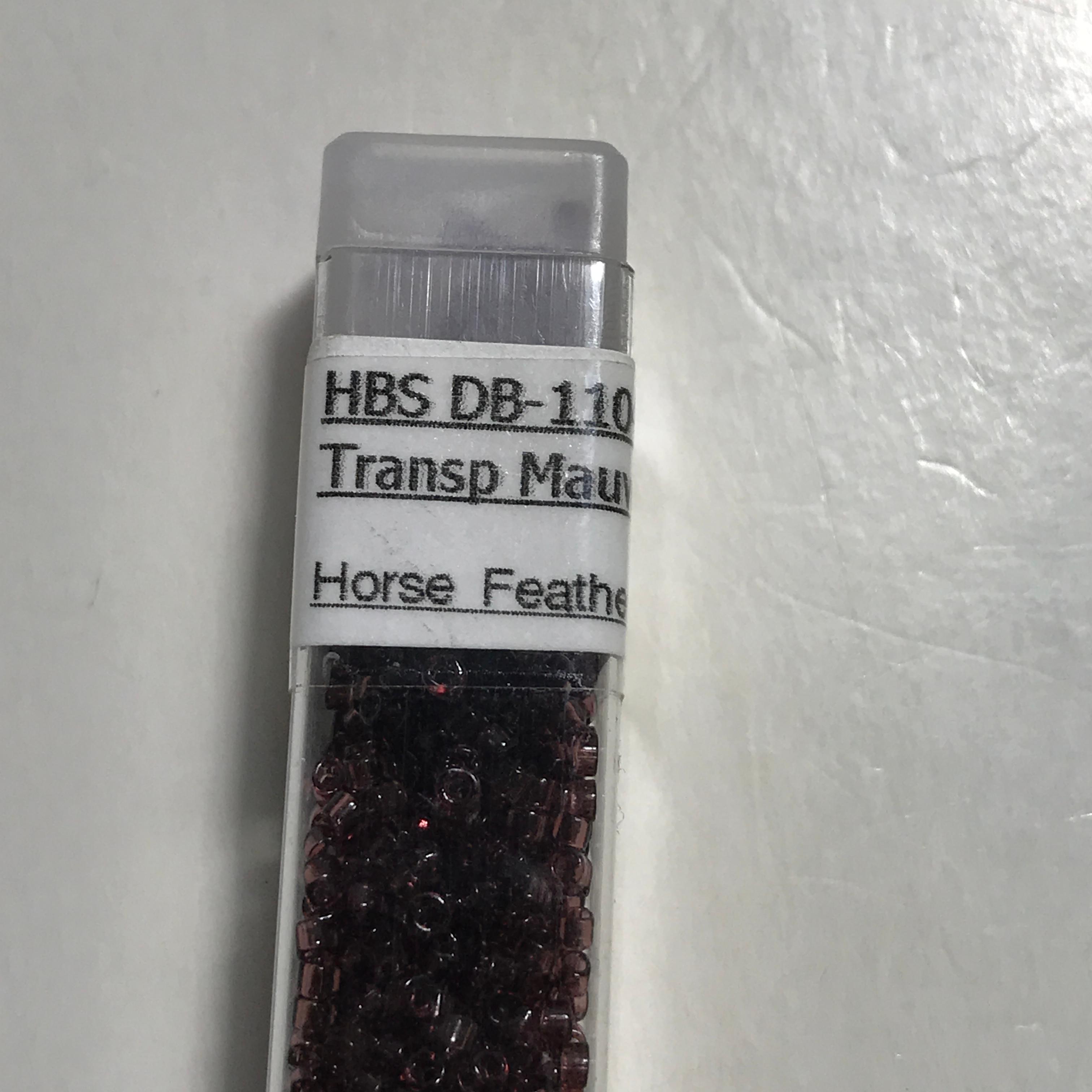 Lot of Transparent Mauve Beads