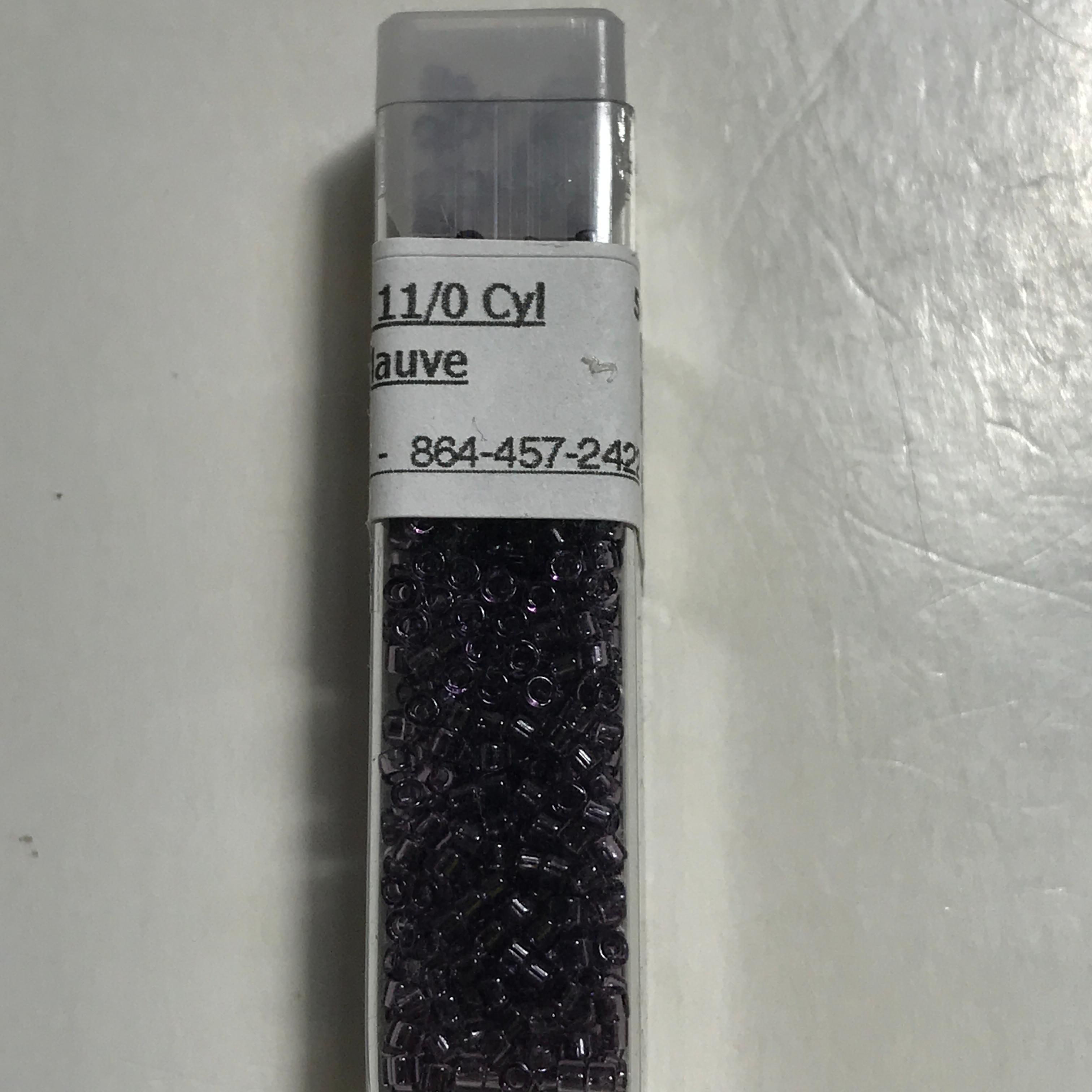 Lot of Transparent Light Mauve Beads