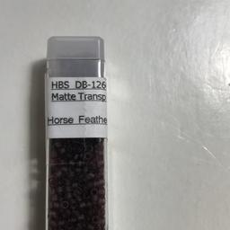Lot of Matte Transp Mauve Beads